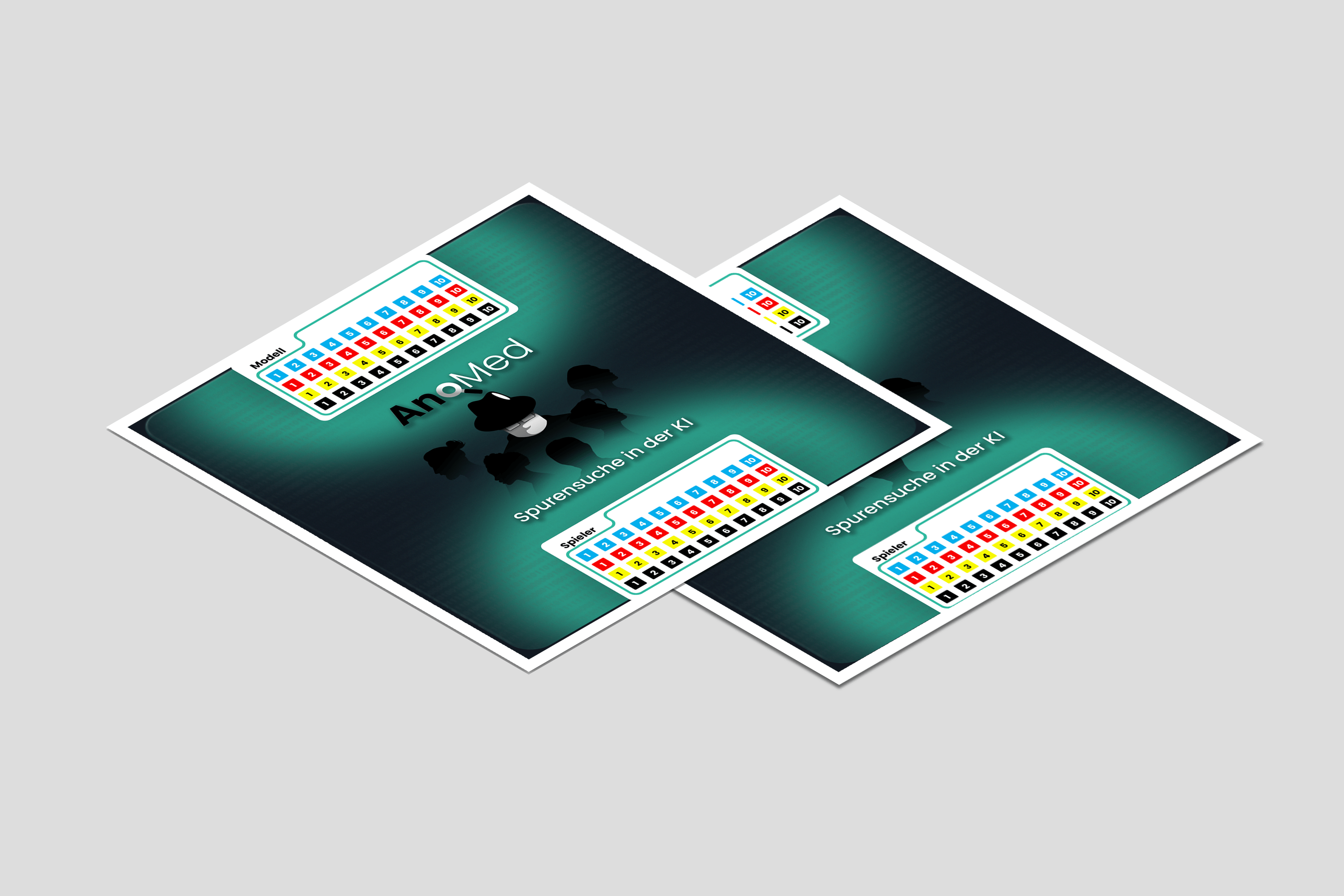 AnoMed - Spurensuche in der KI Brettspiel Mockup 6