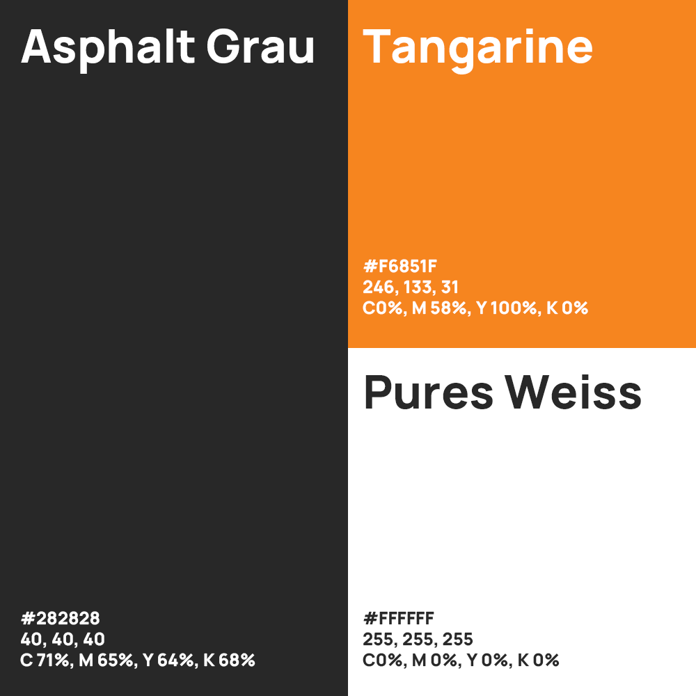 LAE-Bauunternehmen Farbpalette